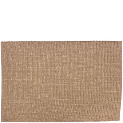 Ljusbrun, beige bordstablett i bomull . Sara från Holmen design