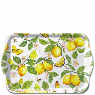 Bricka med färska citroner - Ambiente 13x21 cm