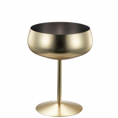 Sontell Steel Gold Champagnebägare i matt guld-finish Rostfri stål - 45 cl