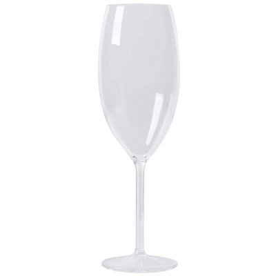 Champagneglas i akryl, akrylglas 21 cl och 22cm höga