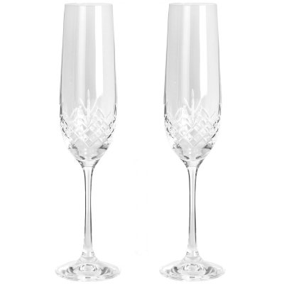 Champagneglas Viola från Stiernholm - Kristall 24,5 cm