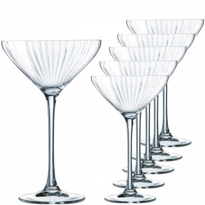 Cocktailglas, Breda Champagneglas Symetrie Chef & Sommelier Kristall - 21 cl 6-pack