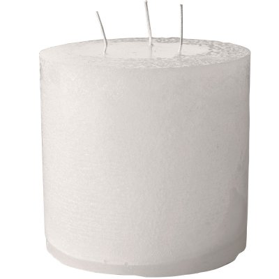 Stort Blockljus med 3 Vekar - 15x15 cm Cote Nord från Affari