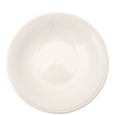 Djup tallrik i vit porslin 23cm - Stiernholm Rhythm