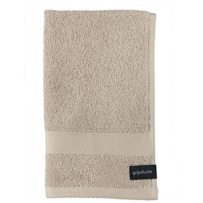Beige gästhandduk frotte från gripsholm - 30x50