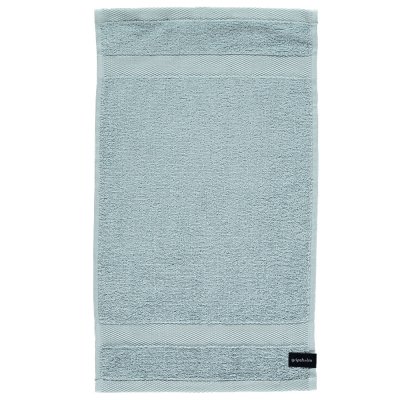 Frotte gästhandduk gripsholm blå-grå arona-blå med ocean-toner - 30x50 cm
