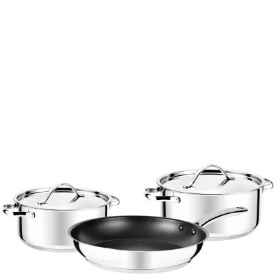 Grytset Rix Modern House 2 grytor och 1 stekpanna