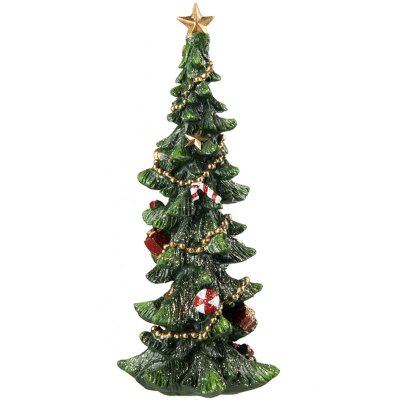 Julgran dekoration i polyresin - 19 cm