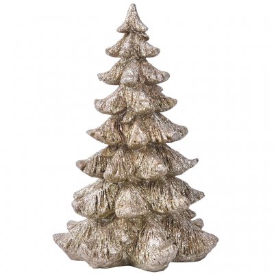 Julgran dekoration Guld Glitter polyresin - 21 cm hög Holmen Design