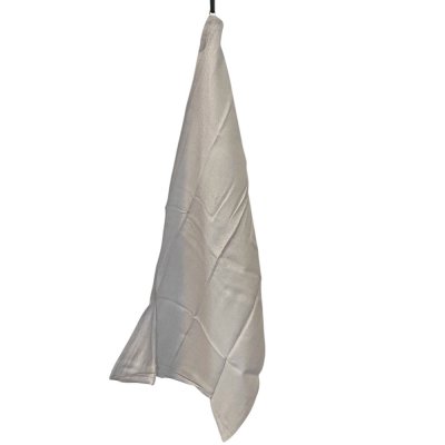 Linnefärgad Kökshandduk, ljusgrå i 100% bomull - Linea från Holmen Design
