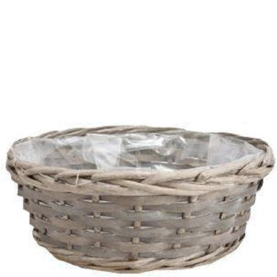 Korgskål, kruka i rotting Ø25 cm