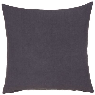 Mörkgrå linnekudde från Holmen - 50x50 cm