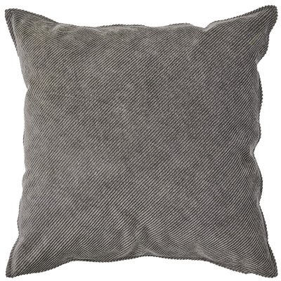 Grått kuddfodral Joy Bomull från Affari - 50x50 cm