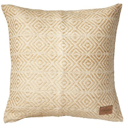 Kuddfodral omarr i jute bomull naturfärgad 50x50 cm från Affari
