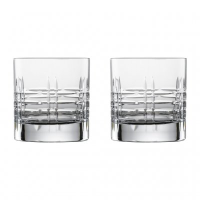 2 Whiskyglas, Tumblerglas i kristall - Zwiesel Basic Bar 37cl