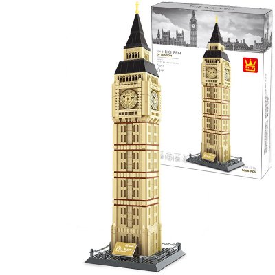 Lego Big Ben Elizabeth Tower från Wange 5216 - 63 cm hög