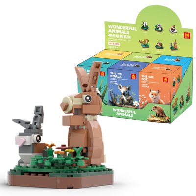 Lego Hare - Byggklossar med djur - Wange 1618 - Wonderful Animals