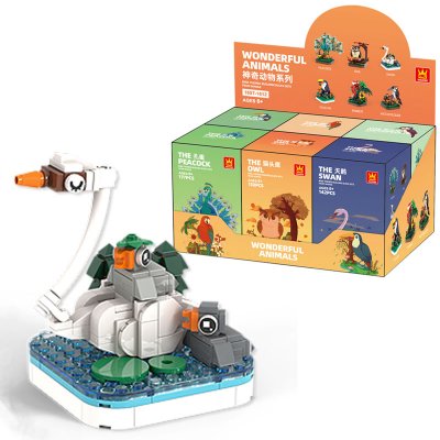 Lego Svan - Byggklossar med djur - Wange 1609 - Wonderful Animals