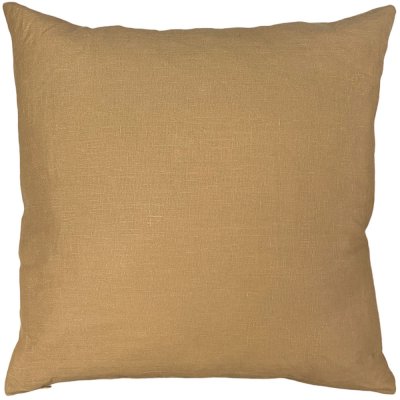Beige linnekudde från holmen design - 50x50 cm inklusive innerkudde med fjädrar