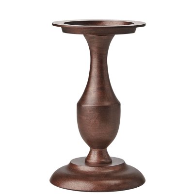 Ljusstake för blockljus - Koppar 19 cm hög