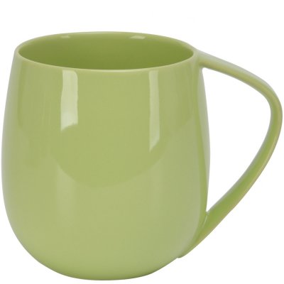 Grön, Limegrön kaffemugg eller temugg i porslin, keramik - 47 cl