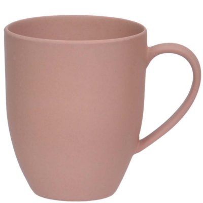 Rosa mugg outdoor i bambufiber PLA 40 cl
