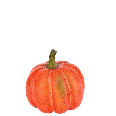Konstgjord orange pumpa från mr plant - Ø9 cm