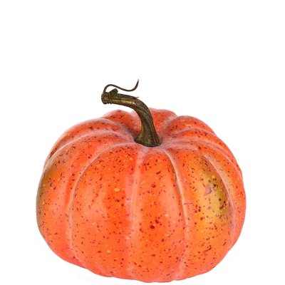 Konstgjord orange pumpa från mr plant - Ø15 cm
