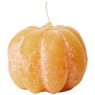 Pumpa-ljus Ocra. ljus format som pumpa - Pumpaljus ljus orange, ocra 10cm från Affari
