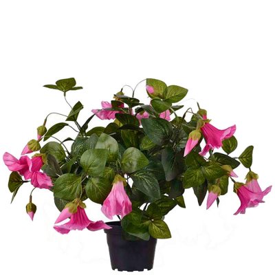 rosa Petunia konstblomma i kruka cerise - 30 cm hög