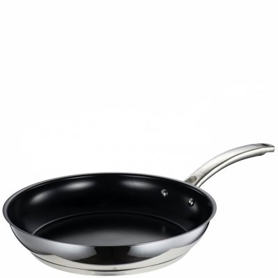 Stekpanna Rix Modern House i blankpolerat stål - 28 cm