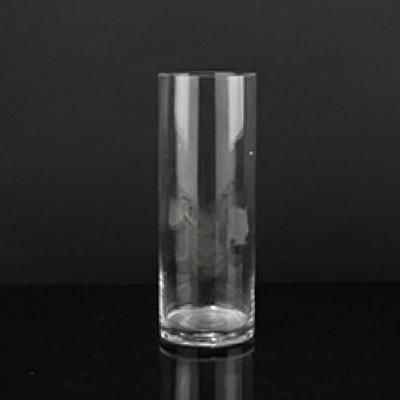 Vas cylinder glas 22 cm hög