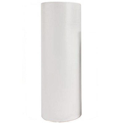 Vit vas cylinder i matt finish - 40 cm hög