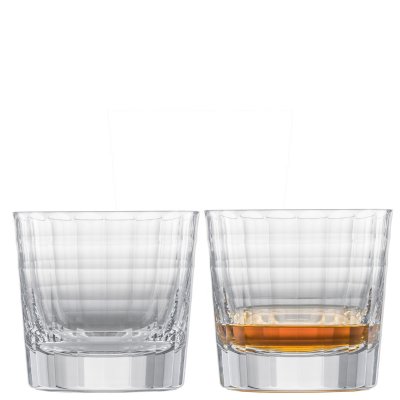 2 Whiskyglas, Tumblerglas i handgjord kristall - Zwiesel Bar Premium no.1 38cl