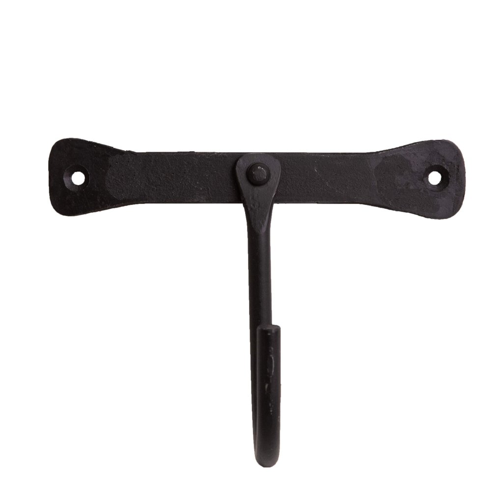 Väggkrok Edith - Svart Smide 1 Krok