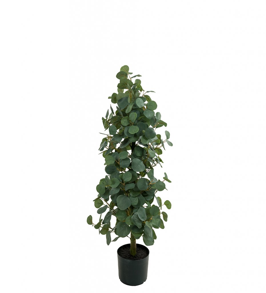 Konstgjordeucalyptus träd 100 cm hög