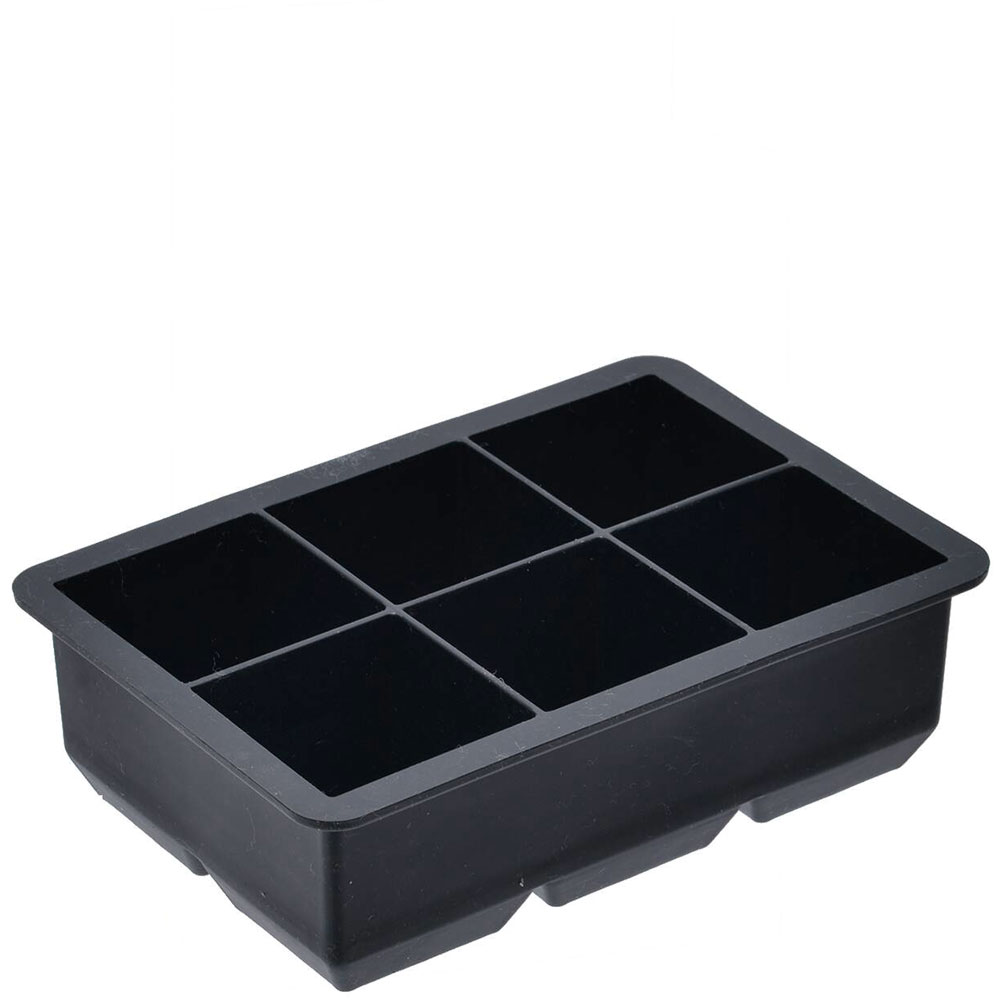 Isform Ice 6 Isbitar - Svart 16,5x11,5x5 cm