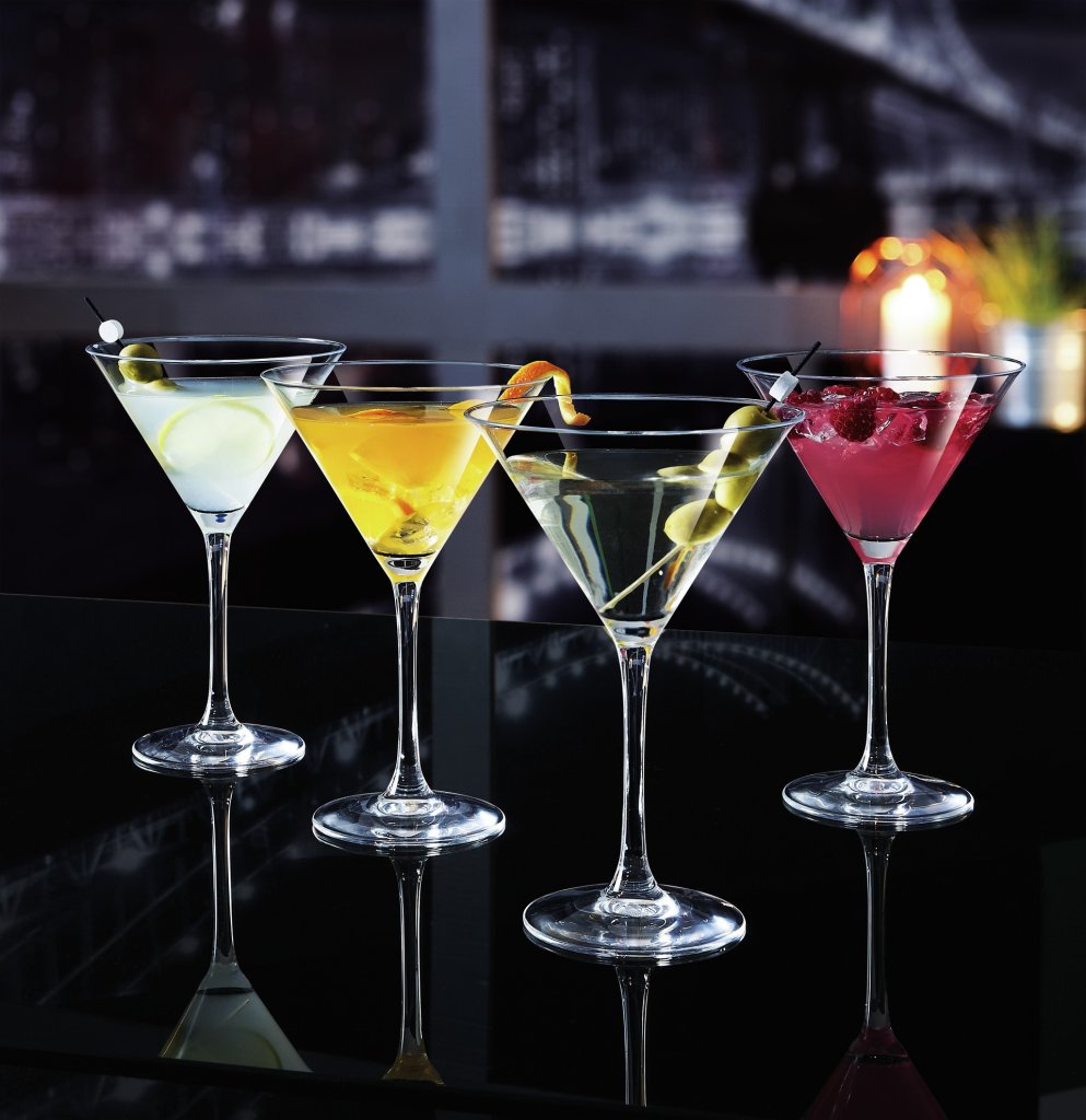 Cocktailglas Martiniglas i kristall