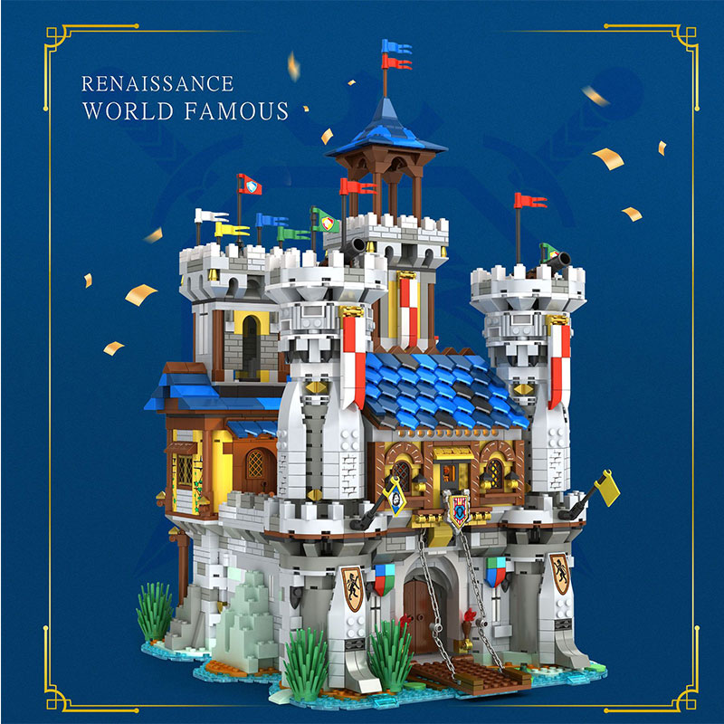 Lego kompatibla byggklossar - Medeltida slott
