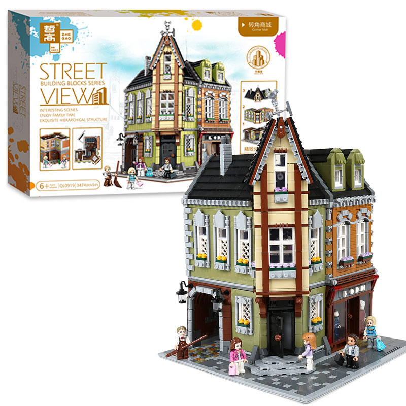 Lego kompatibla byggklossar - Street View LEgo City Modulars