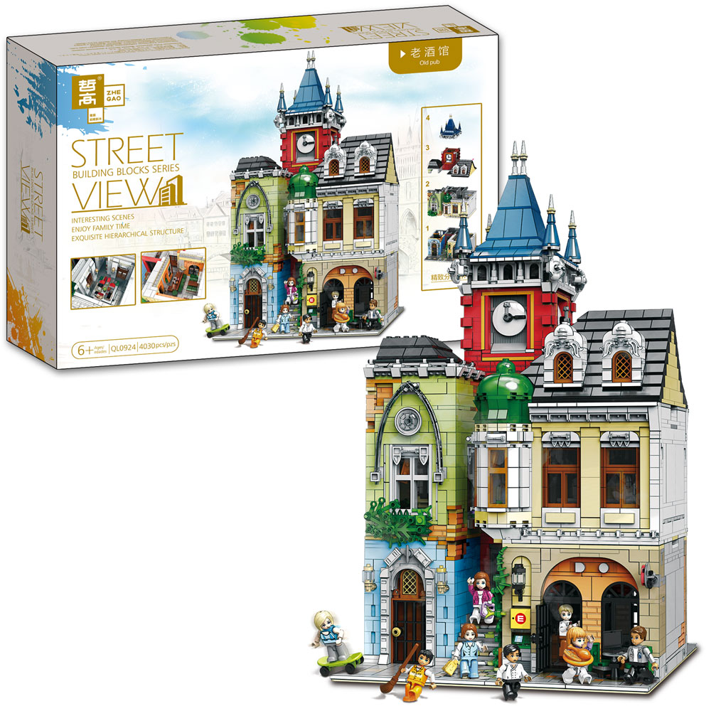 Lego kompatibla byggklossar - Street View LEgo City Modulars