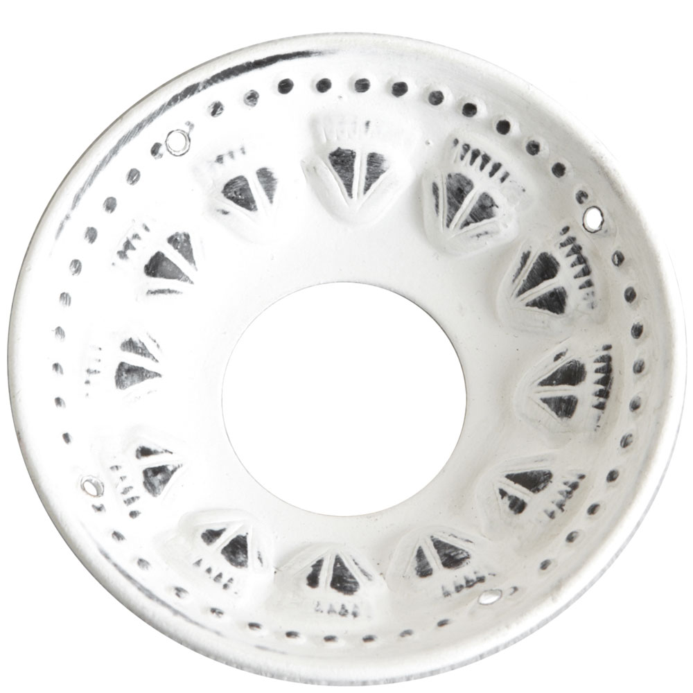 Ljusmanschett Colette S - Vit Ø6,5