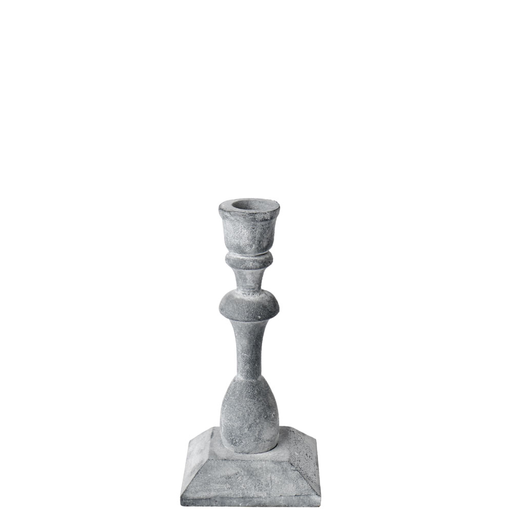 Ljusstake i gjutjärn - Noah från Affari 17 cm hög