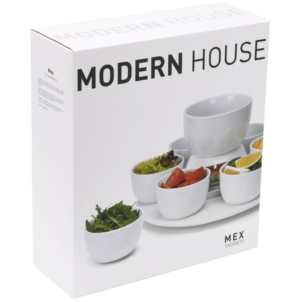 Tacoset från Modern House - Vit