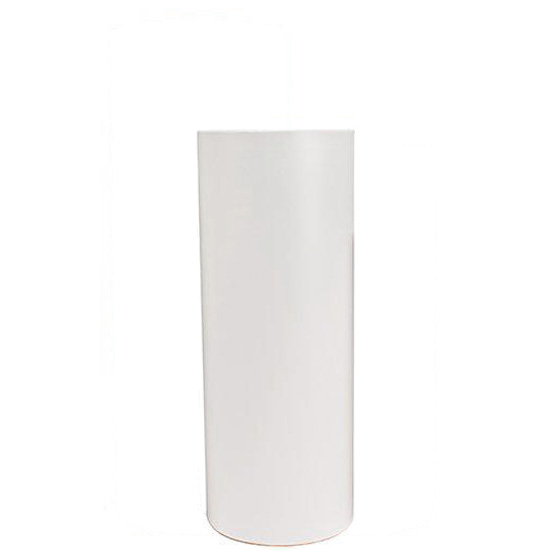 Vas Cylinder Vit Matt - 30 cm