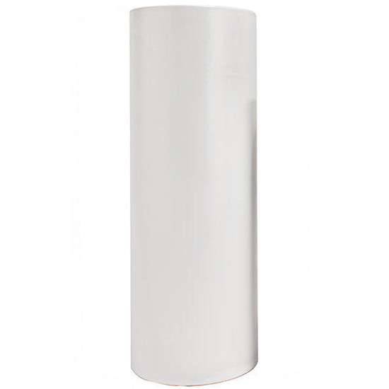 Vas Cylinder Vit Matt - 40 cm
