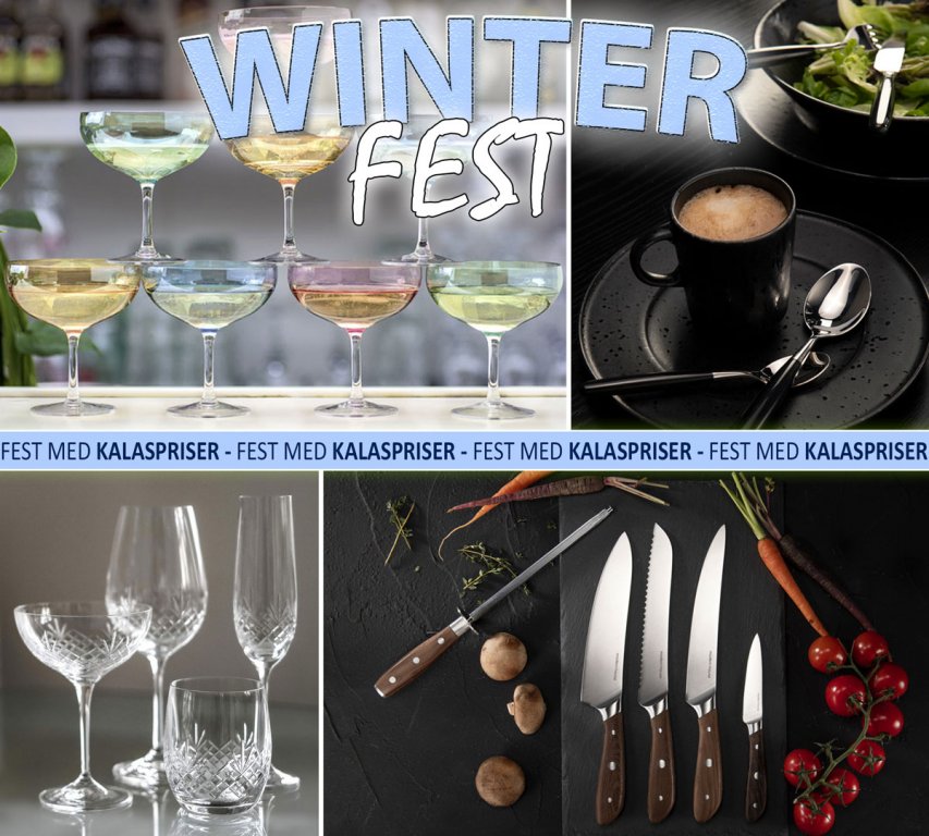REA - winter fest - DEALS porslin, glas, finglas duka servera megasale