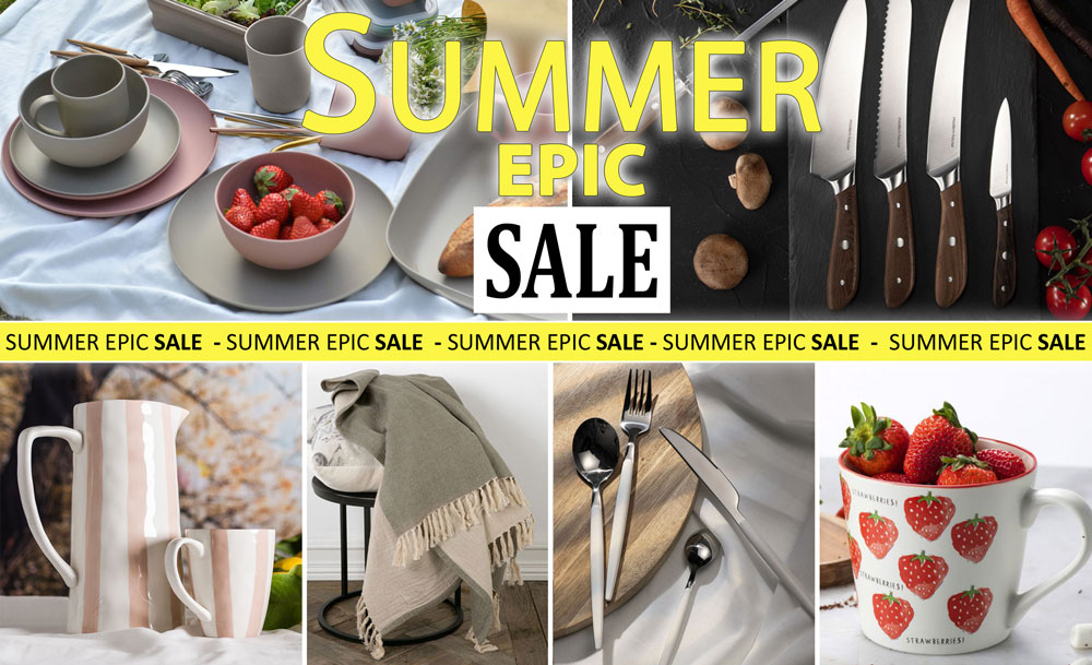 REA - Summer Episk REA - Kampanj med glas, vinglas, ginglas, cocktailglas, whiskyglas mm