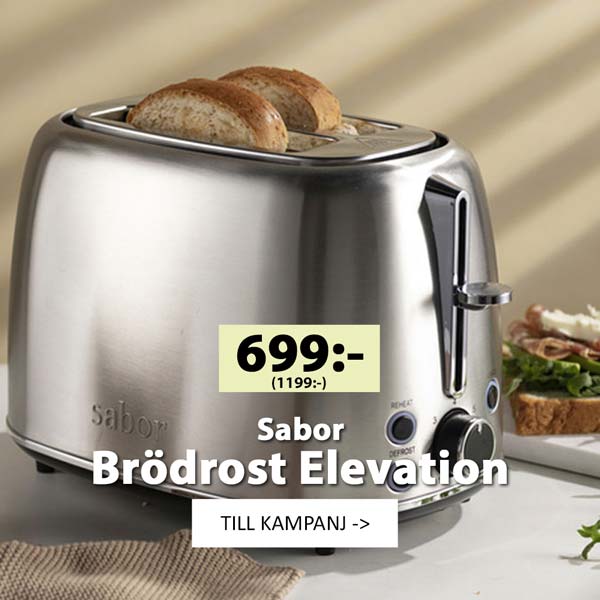 Brödrost Elevation från Sabor - Rostfritt stål