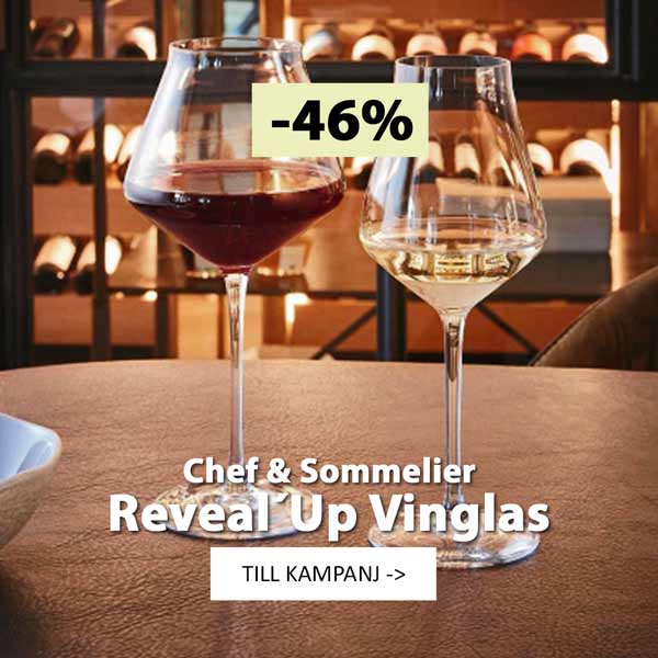 Vinglas kristall reveal up chef & sommelier - REA